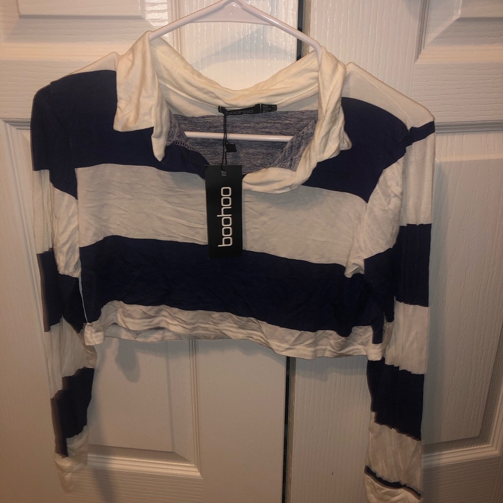 Boohoo cropped long sleeve